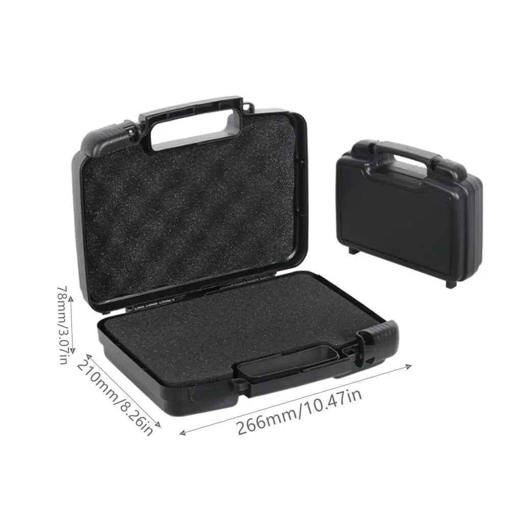 Multifunctional Hardware ToolBox Portable Plastic Instrument Case Notebook Protective Storage Box Outdoor Equipment Tool Case