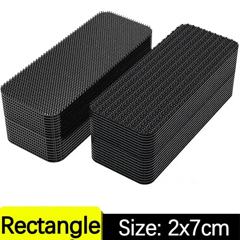 10-50pcs Super Strong Double-sided Tape Car Floor Mats Self-adhesive Hook Fasteners Self-adhesive Carpet Fasteners DIY Attaches