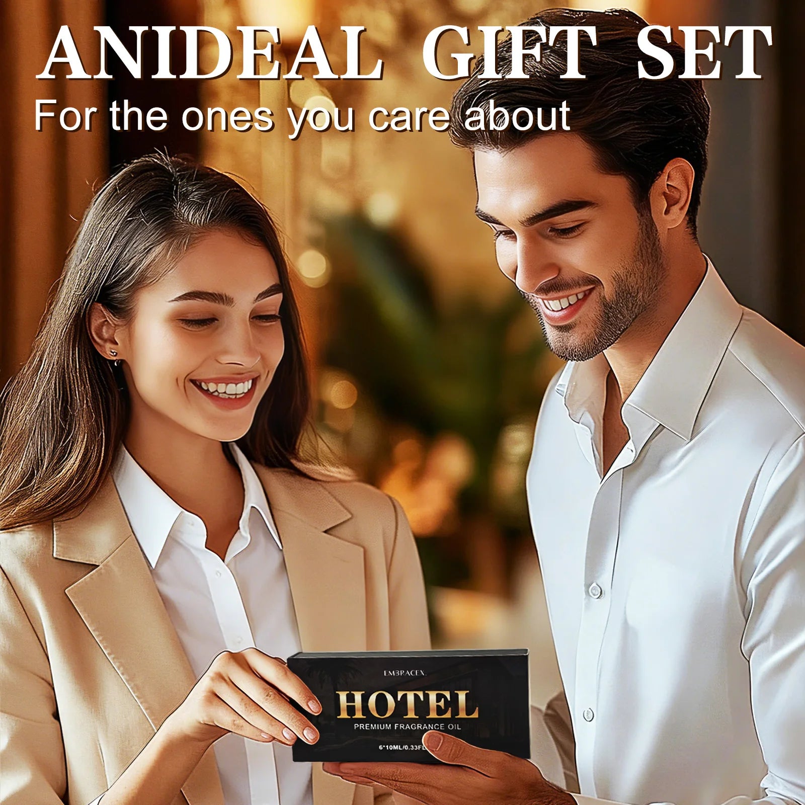 6PC/1PC Hotel Essential Oil Gifts Box Candle Making 5 Star Hotel Essential Oils Gift to Friends