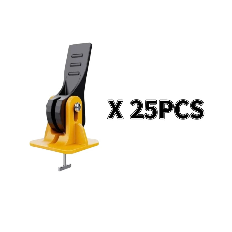 200PCS Reusable Tile Leveling System For Leveling Floor Tiles Hand Tile Leveling Device Construction Tools Parts Set