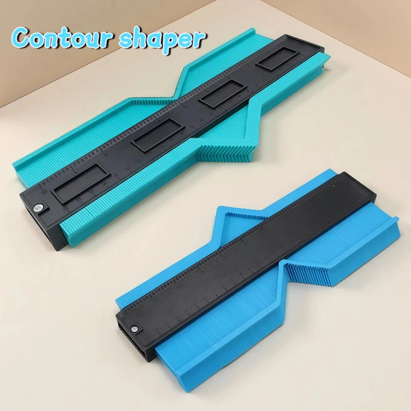 Building Woodworking Measuring Instrument Ceramic Tile Tool Contour Gauge Line Copier Ruler Cutting Template