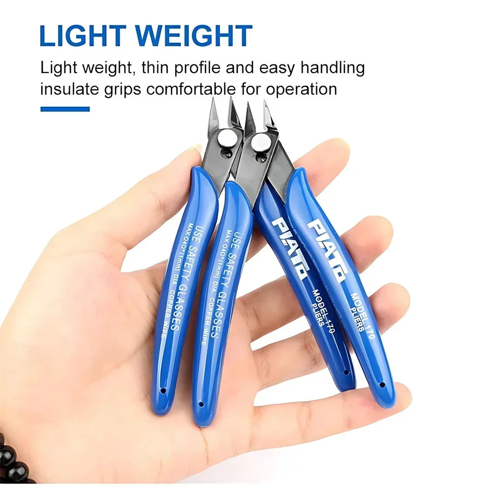 1/5/10/20pcs PLATO 170 Wishful Clamp DIY Electronic Diagonal Pliers Side Cutting Nippers Wire Cutter 3D Printer Parts