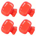 4Pcs Multi Colored Toothbrush Storage Clip, Travel Essential Toothbrush Head Cover, Toothbrush Protective Cover, Dustproof