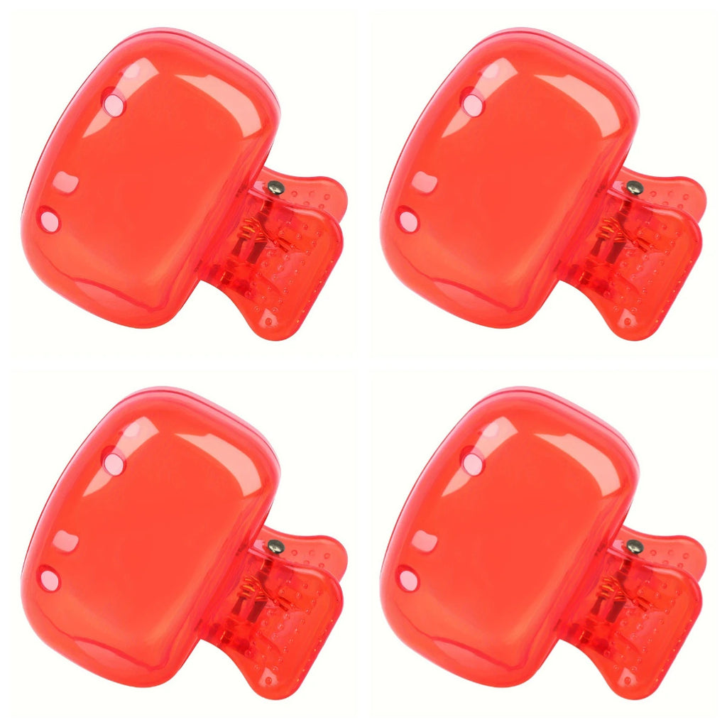 4Pcs Multi Colored Toothbrush Storage Clip, Travel Essential Toothbrush Head Cover, Toothbrush Protective Cover, Dustproof