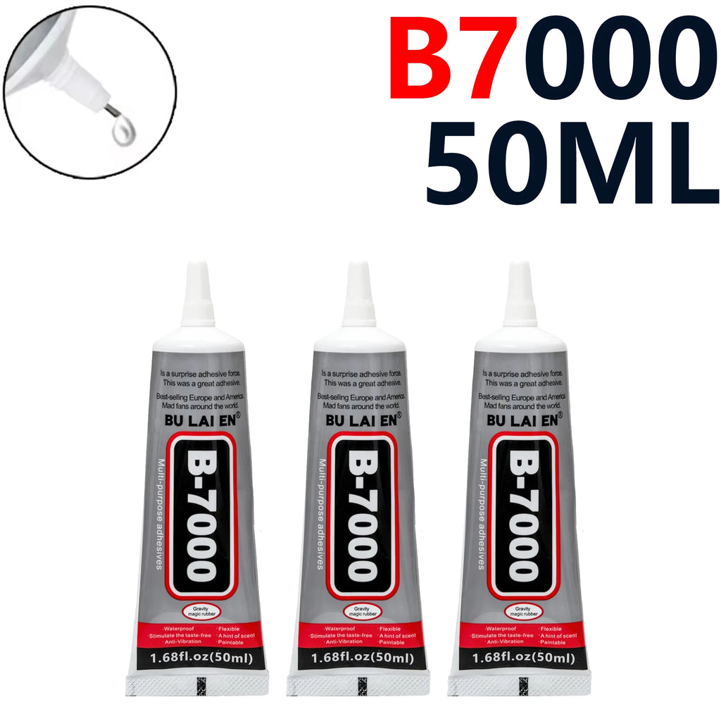 B-7000 Epoxy Resin Glue 15/50/110ml T-7000 Safety Material for Cell Phone Touch Screen Jewelry Craft Liquid Adhesive Repair Kit