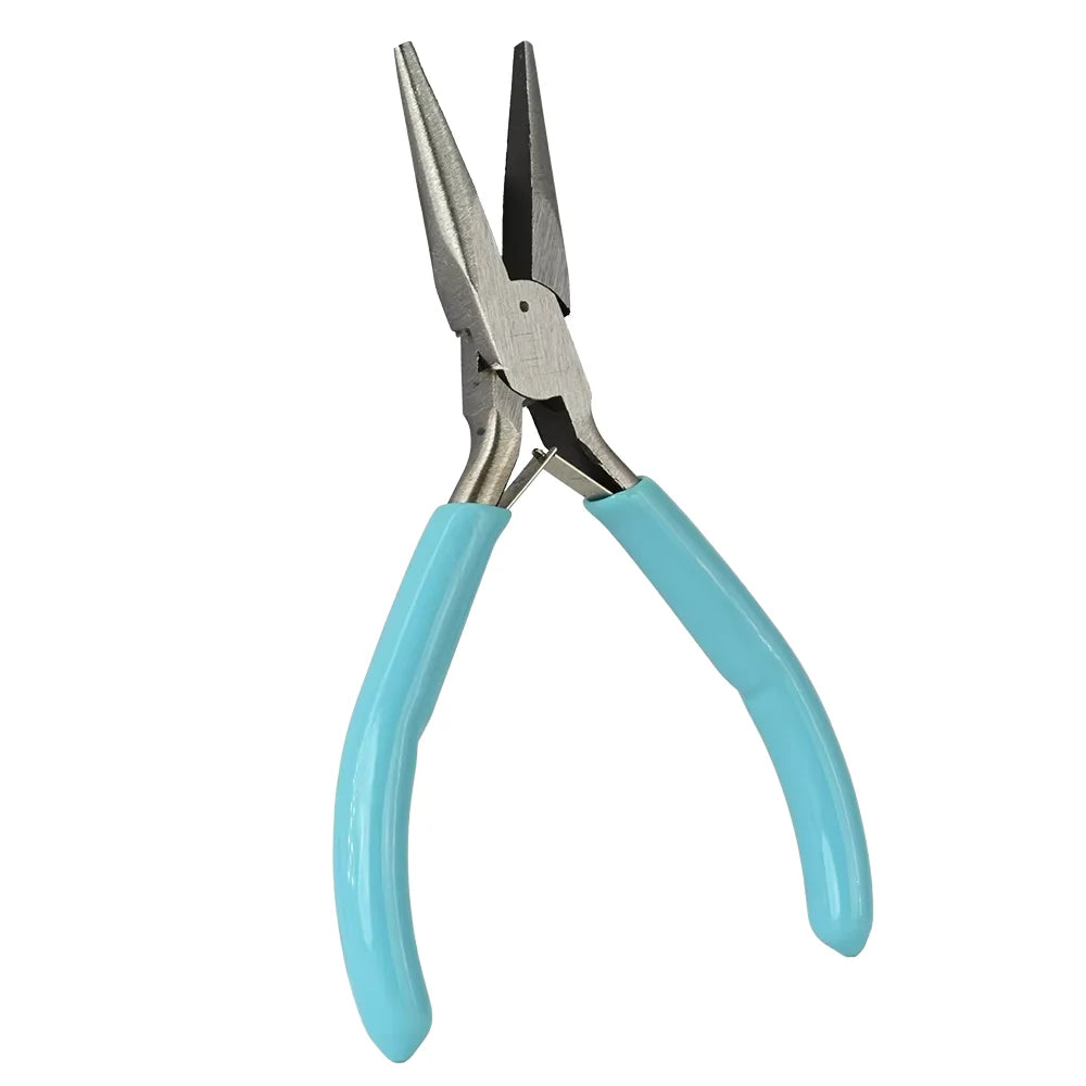Carbon Steel Jewelry Pliers Needle/Chain/Round Nose Wire Cutter Tweezers Jewel Repair Handcrafts Beading Sewing Pliers Tool