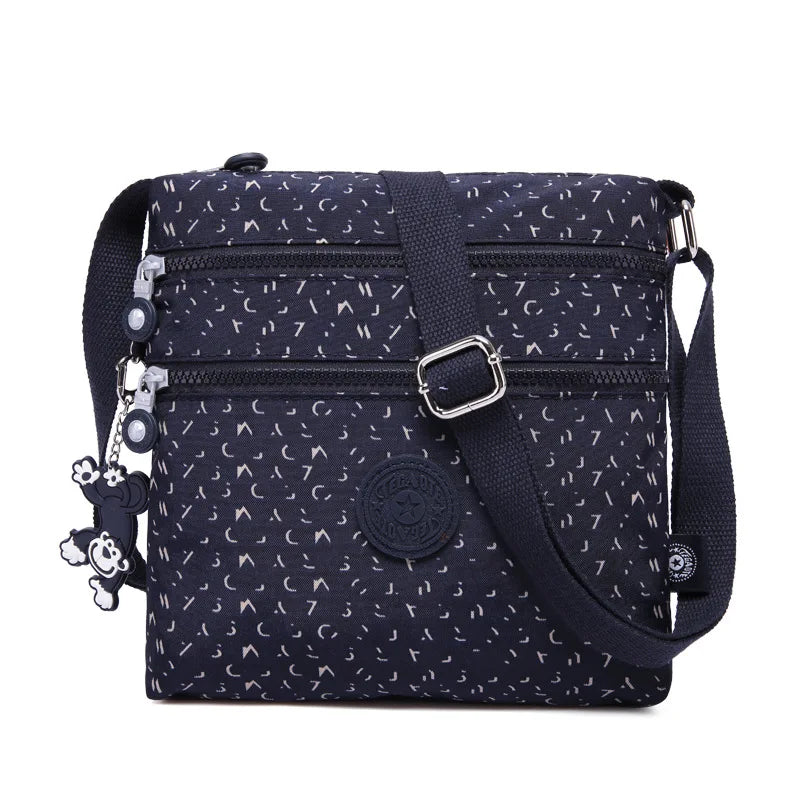TEGAOTE Girls Shoulder Bag Designer Luxury 2025 Nylon Waterproof Crossbody Side Bags for Women Messenger Purse Flap Bolsa
