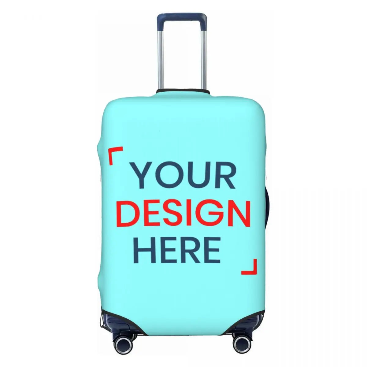 Custom Customize Logo Luggage Cover Elastic Your Design Here Travel Suitcase Protective Covers Suit For 18-32 inch