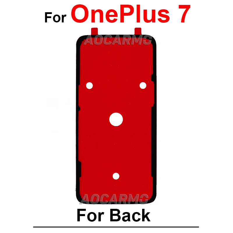 For OnePlus 6 6T 7 7T 8 8T 13R 9 10R 10 Pro 9R 9RT Nord Rear Door Housing Back Cover Adhesive 1+8Pro Sticker Tape Glue