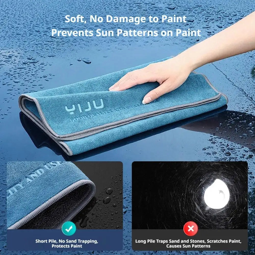 Coral Fleece Cleaning Towel Soft Drying Cloth high Absorbent Car Body Washing Towels Clean Rags Advanced Car Wash Towel Wipe