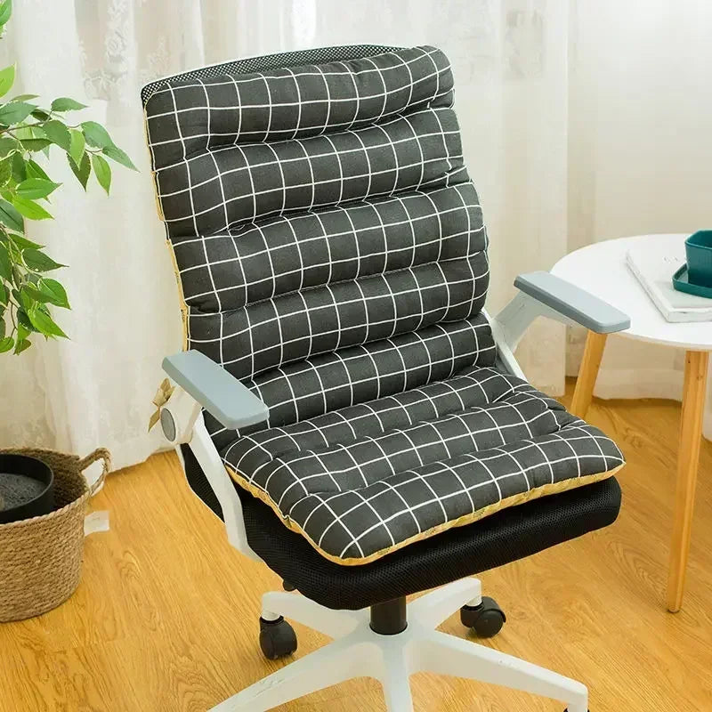 Thicken Soft Back Waist Pillow Student Stool Thickened Fart Cushion Home Garden Patio Lounger Hynde til siamesisk stol 샴 체어 쿠션
