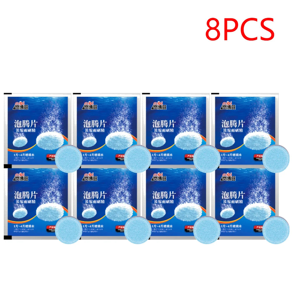 20-1PCS Concentrated Tablets Detergent Car Windscreen Wiper Solid Effervescent Tablets Cleaning Windshield Window Glass Cleaner