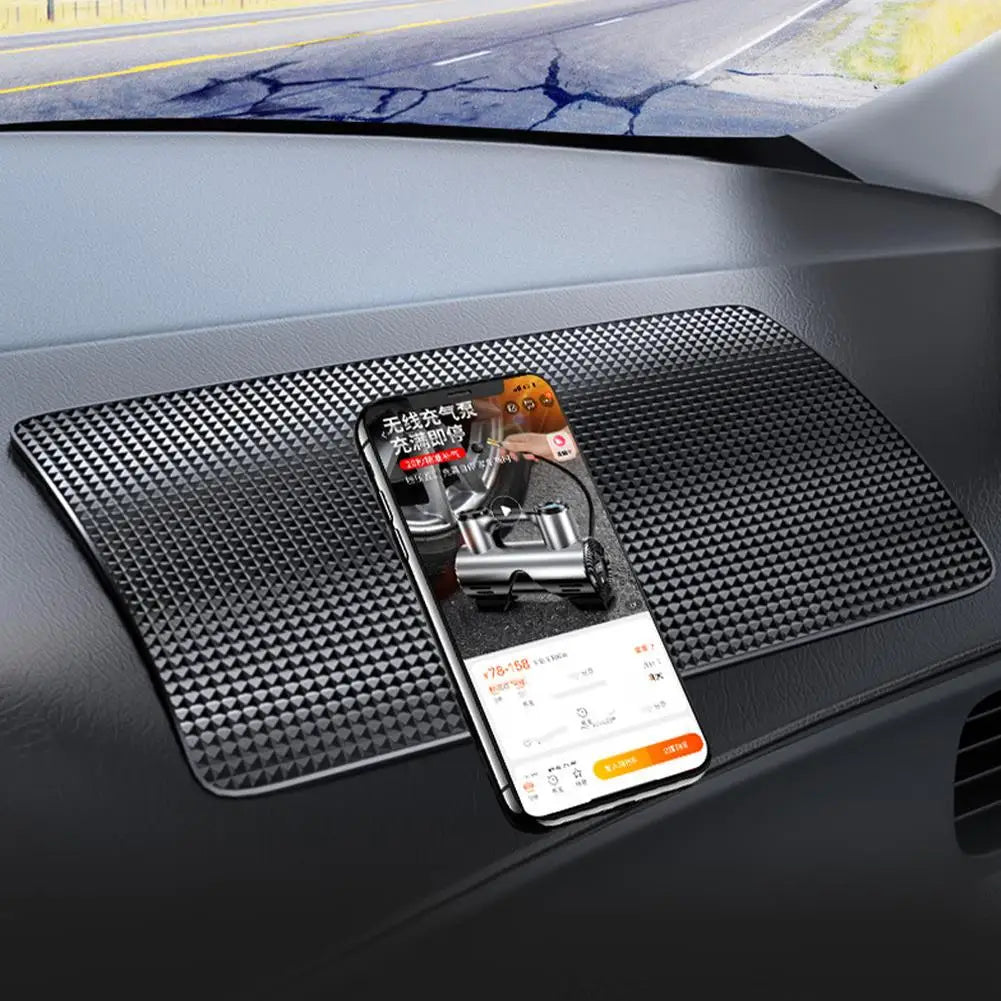New Car Dashboard Sticky Anti-Slip PVC Mat Auto Non-Slip Sticky Gel Pad Car Styling Interior for Phone Sunglasses Holder