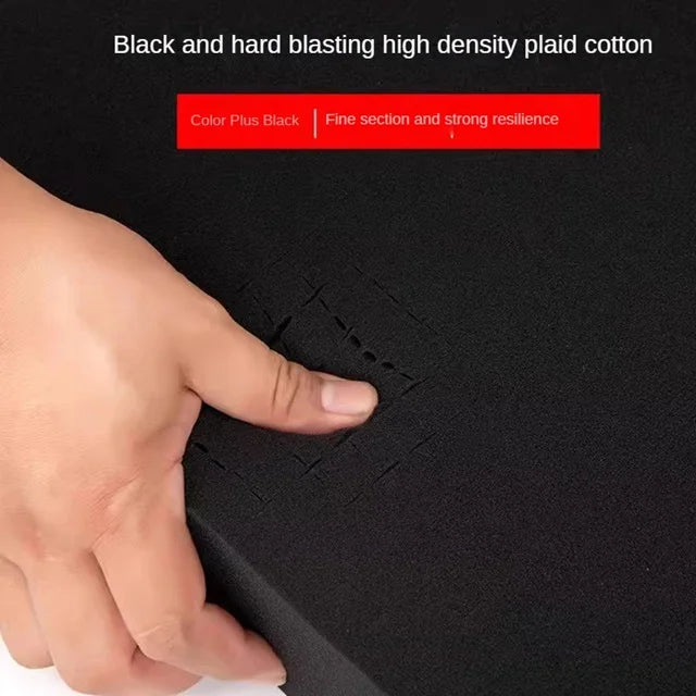 Hard Black Sponge High Density Gasket Shockproof Sponge Block Thin Sponge Pieces Gift Box Lining Filling Sponge Material