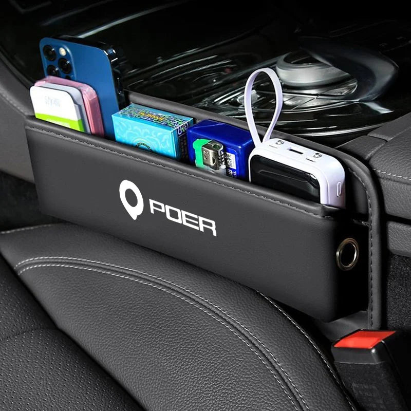 Car Special Seat Crevice Storage Box Seat Slit Catcher Organizer for Great Wall GWM Poer P11 P12 Cannon Ruman Sucan car gadget