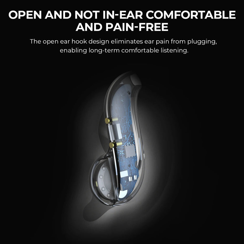 Auriculares Traductor DeIdioma 2026 HTC NE23 AI OWS Translator Earbuds Real-Time Translation Dual Noise Reduction Call IP55