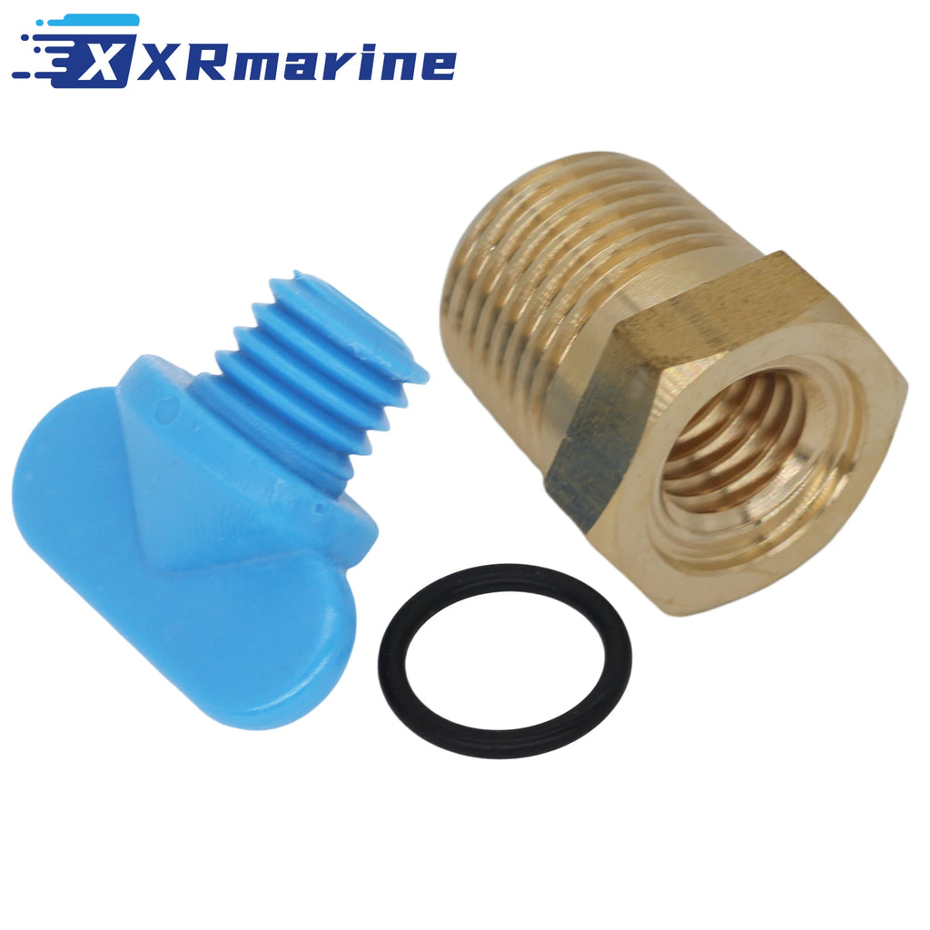 Exhaust Manifold Drain Plug kit for Volvo Penta 4.3 5.0 5.7 7.4 8.2 L for OMC 479956 GLM 13982 192154 479956