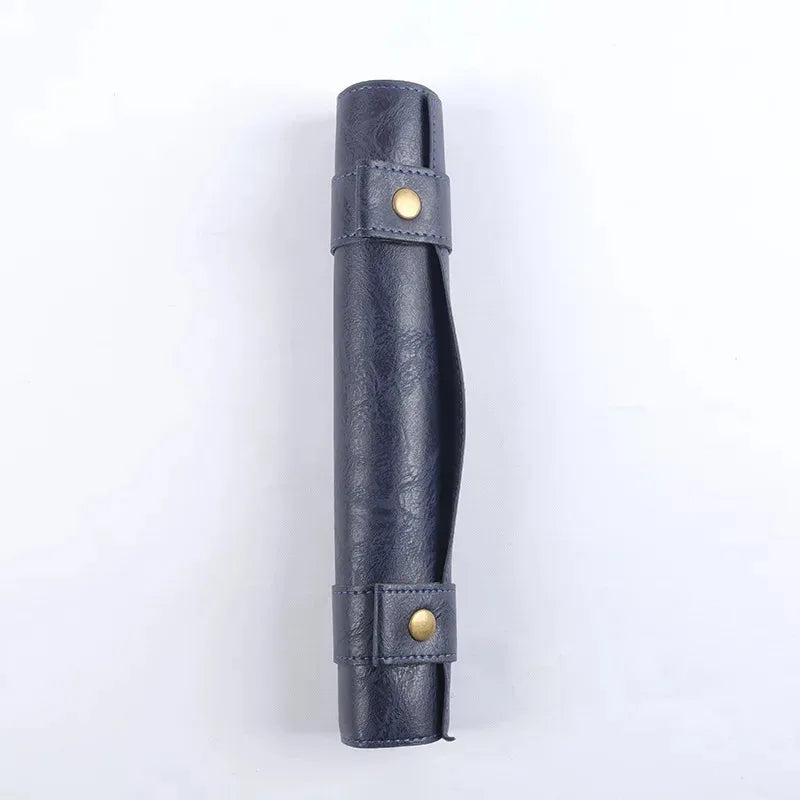 Foldable Dice Rolling Mat Tray with Zipper PU Leather Dice Bag for RPG DND Multi-Sided Dice Storage Bag Game Accessories