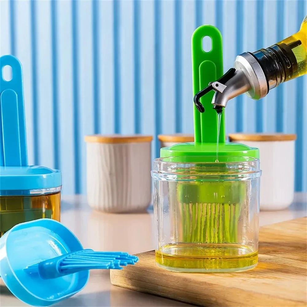 Outdoor Barbecue Kitchen Utensils BBQ Oil Grill Brush Lighter Kitchenware Picnic Bq Cooking Baking Cookware Accessory Dining Bar