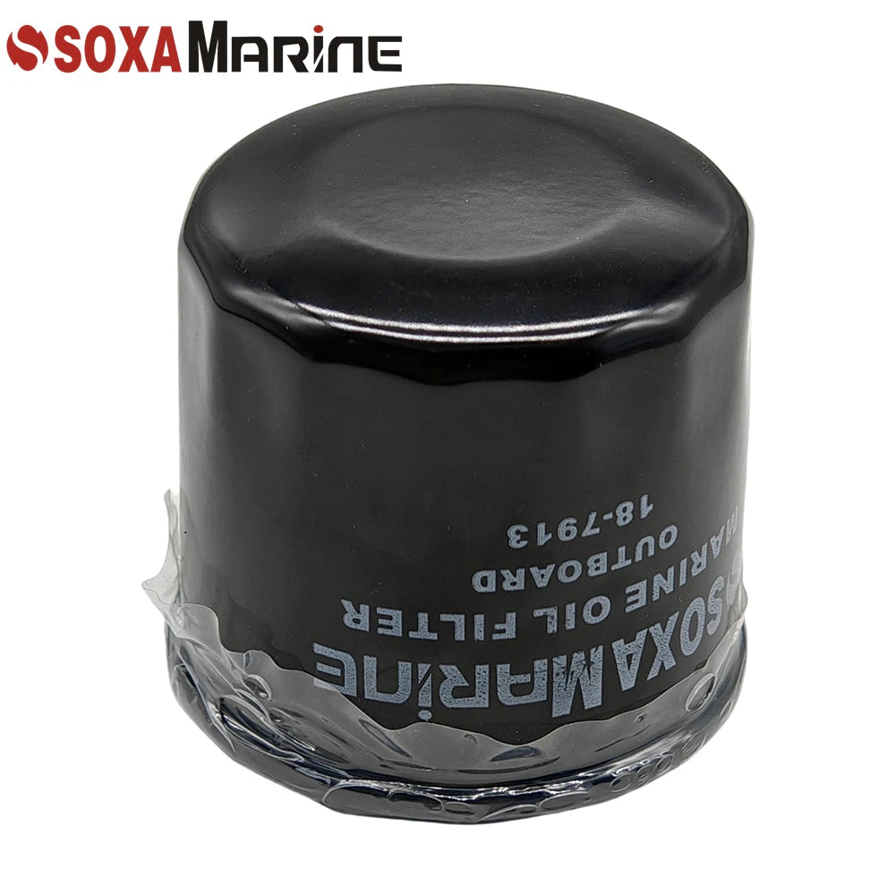 Oil Filter for Yamaha Honda Tohatsu Nissan 9.9-115 HP Outboard Engine PH6607 15400-PFB-007 3R0-07615 5GH-13440-00 18-7911-1