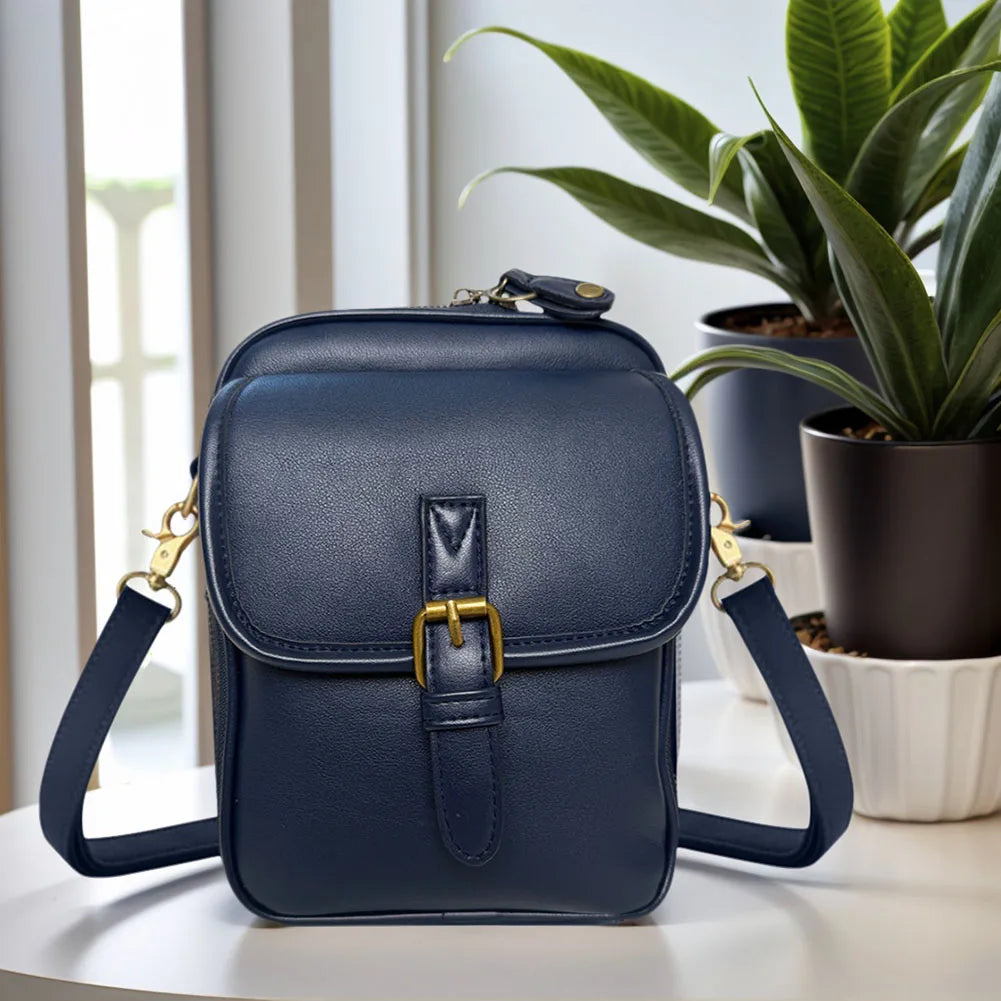 Retro Crossbody Bag Large Capacity Shoulder Bag Fashionable Mini Crossbody Purse Adjustable Removable Strap Wallet Purse