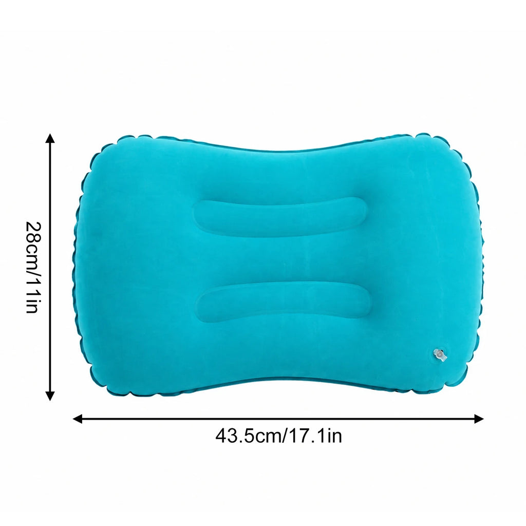 2Pcs Inflatable Camping Travel Pillow Ultralight Portable Backpacking Pillow for Neck Lumbar Support Camp Hiking Sleeping