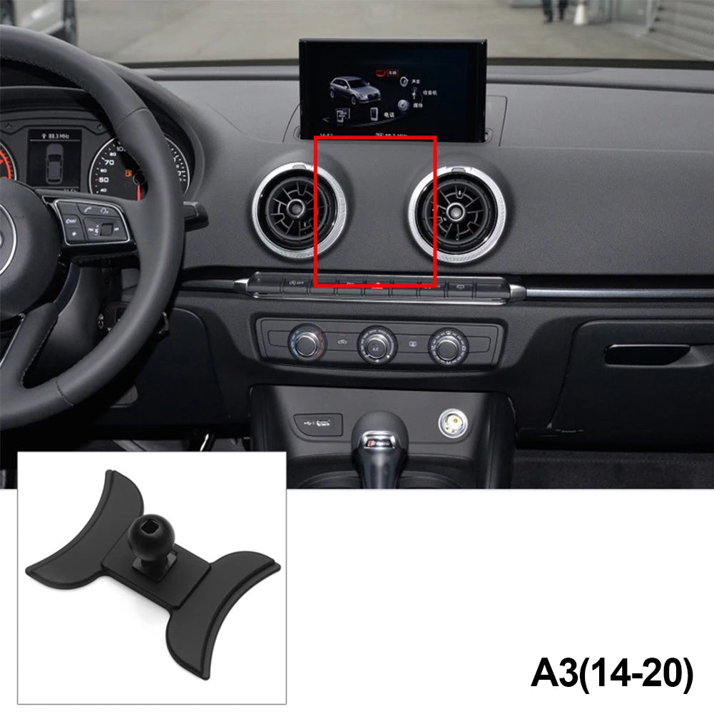 Dedicated Phone Stand Holders Base Collocation Mount Bracket for Audi A1 A3 A4 A5 A6 Q3 Q5 Q7 2016 2017 2018 2019 2020 2021 2022