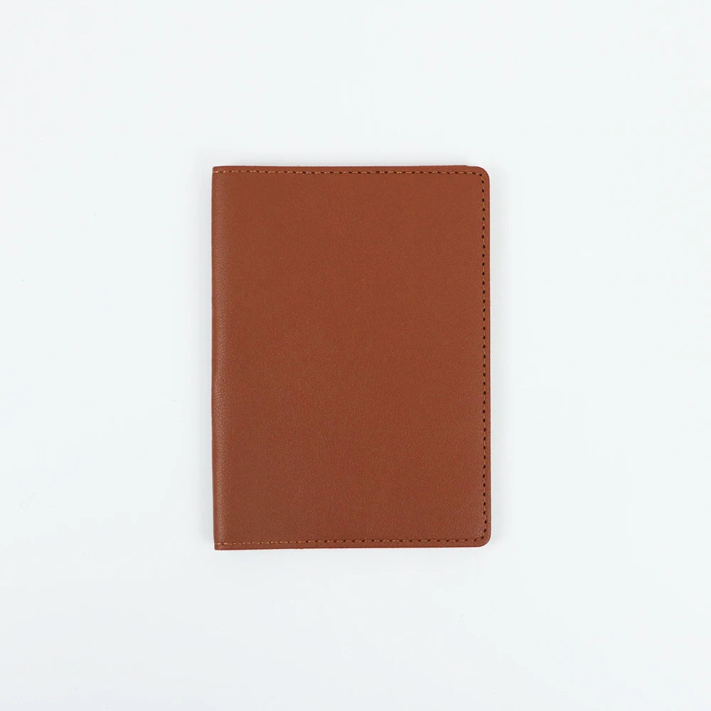 Customized Name PU Leather Passport Protection Case with Multiple Functions and Multiple Card Slots - Leather Passport Bag