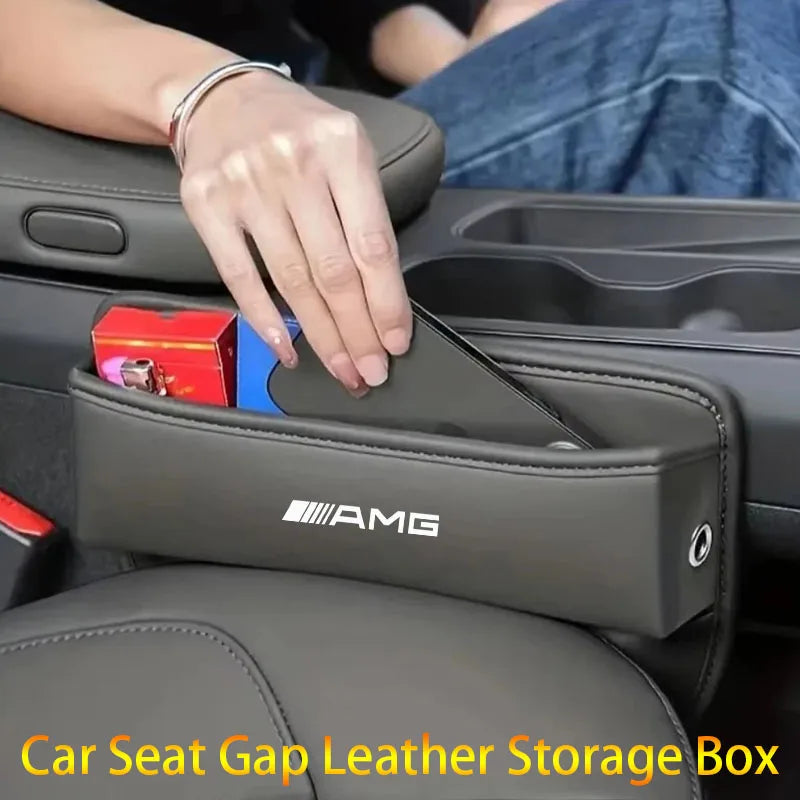 Car seat gap plug leak-proof plug seat storage box for Mercedes Benz AMG GLA GLB GLC GLS E300L G63 W168 W166 W204 W205 W203 W211