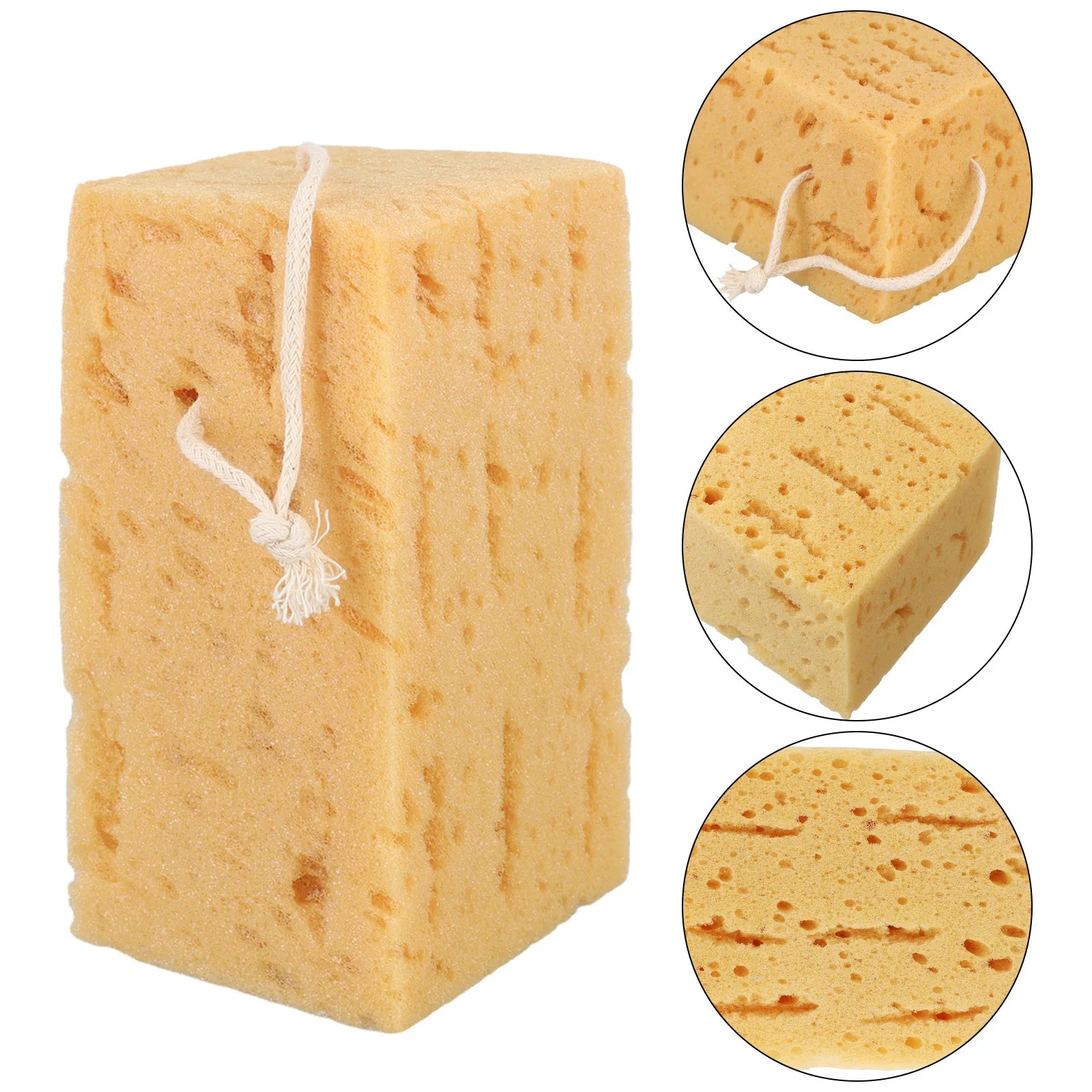Coral Material Sponge Car Washing Sponge Versatile Usage High Absorption Capacity Large Size Efficient Cleaning Tool