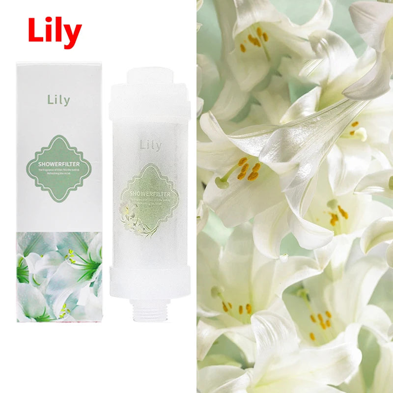 Filter For Shower Scented Shower Head Water Softener Improve Hair Skin Removal Shower Purifier Bathroom Accessories