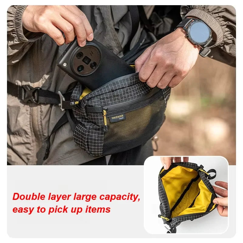 Tactical Waist Bags Waterproof Portable Camping Durable Camping Bag Running Hiking Multi Pocket Outdoor Sports Waist Bag