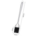 Silicone BBQ Brush BPA Free Basting Pastry Brush with Stainless Steel Handle Barbecue Turkey Oil Brush for Grilling