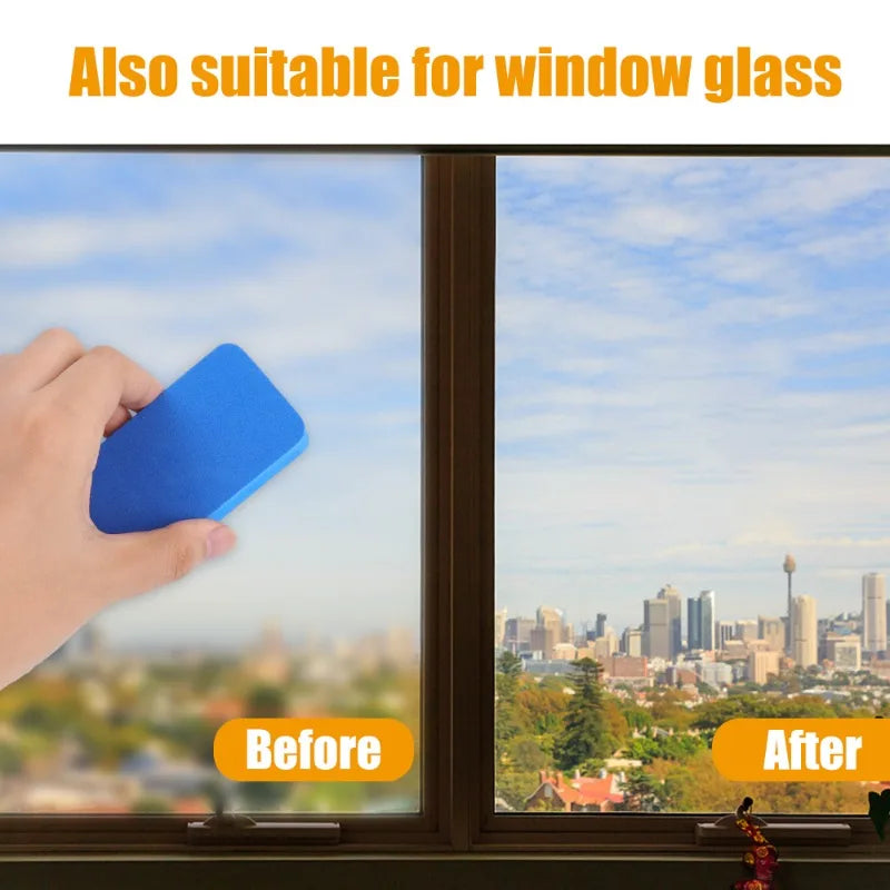 Felt Cloth Sponge Auto Windshield Cleaning Sponge Wiper Polishing Sponge Brush Glass Cleaning Countertop Degreaser Dust Remover
