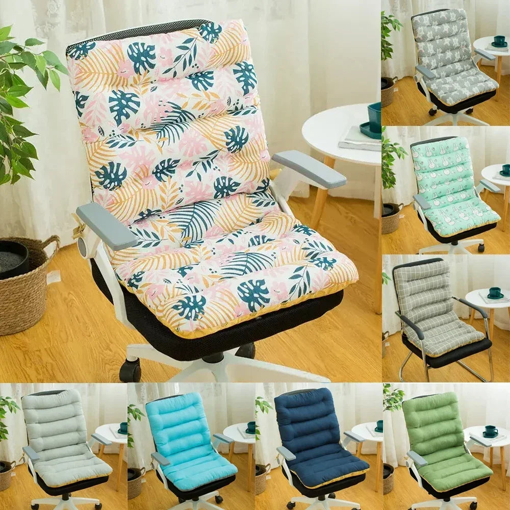 Thicken Soft Back Waist Pillow Student Stool Thickened Fart Cushion Home Garden Patio Lounger Hynde til siamesisk stol 샴 체어 쿠션