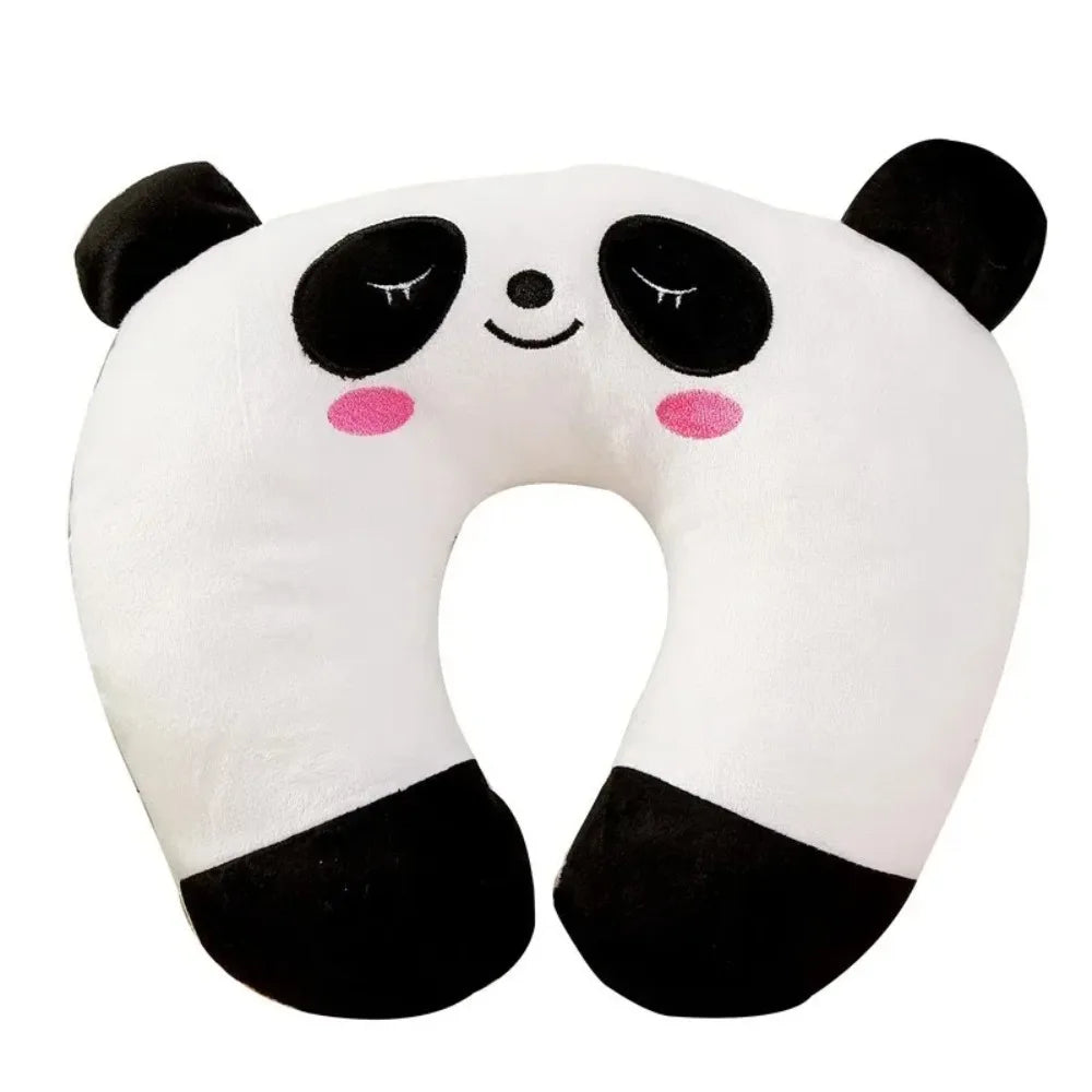 Cartoon Animal U-shaped Pillow, Creative U-shaped Neck Pillow, Nap Neck Pillow, Suitable for Outdoor Travel, Reduces Fatigue