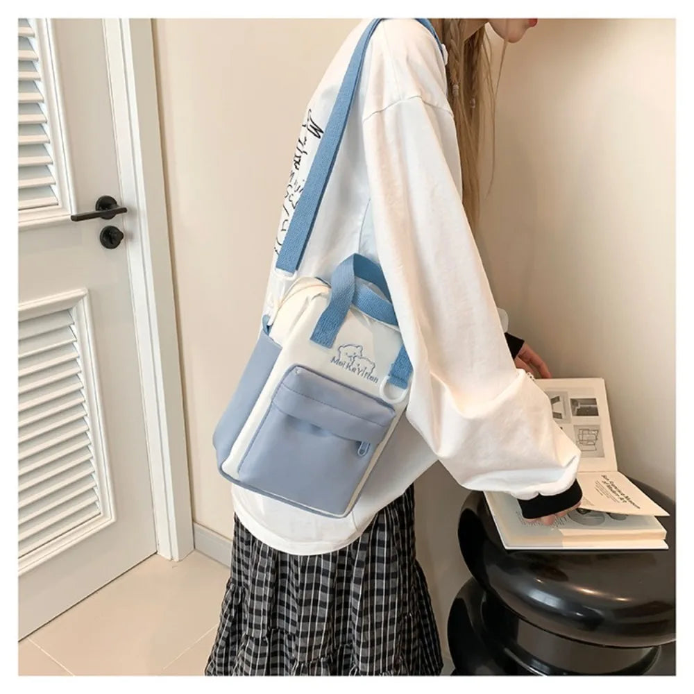 New Transparent Doll Display Bag Casual Cute Shoulder Bag Girl Trendy Crossbody Bag