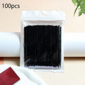100Pcs Eyelash Cleaning Brush Lash Extension Micro Cotton Swab Individual Eyelashes Microbrush Beauty Makeup Clean Remover Tools