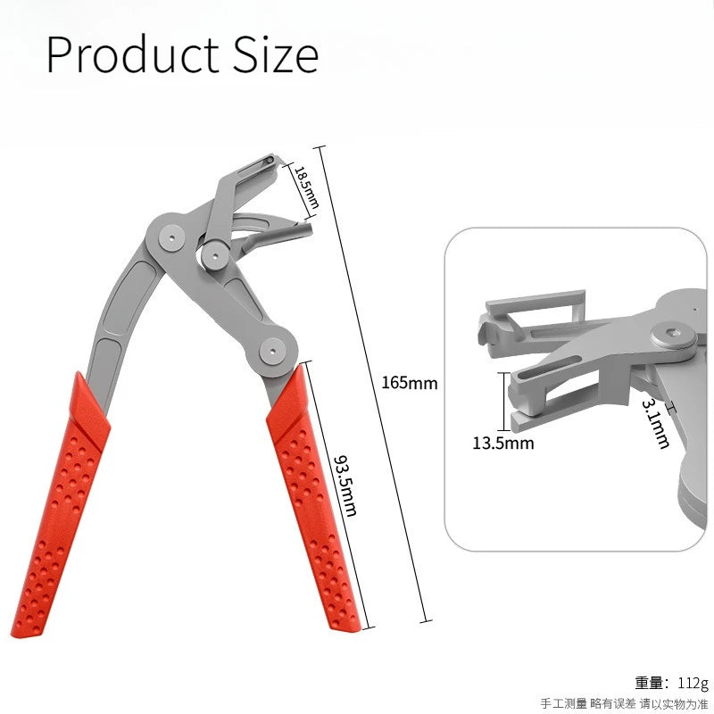 Universal Car Clip Removal Pliers Plastic Fastener Remover Tool for Interior Door Panel Trim Bumper Repair Hand Tool