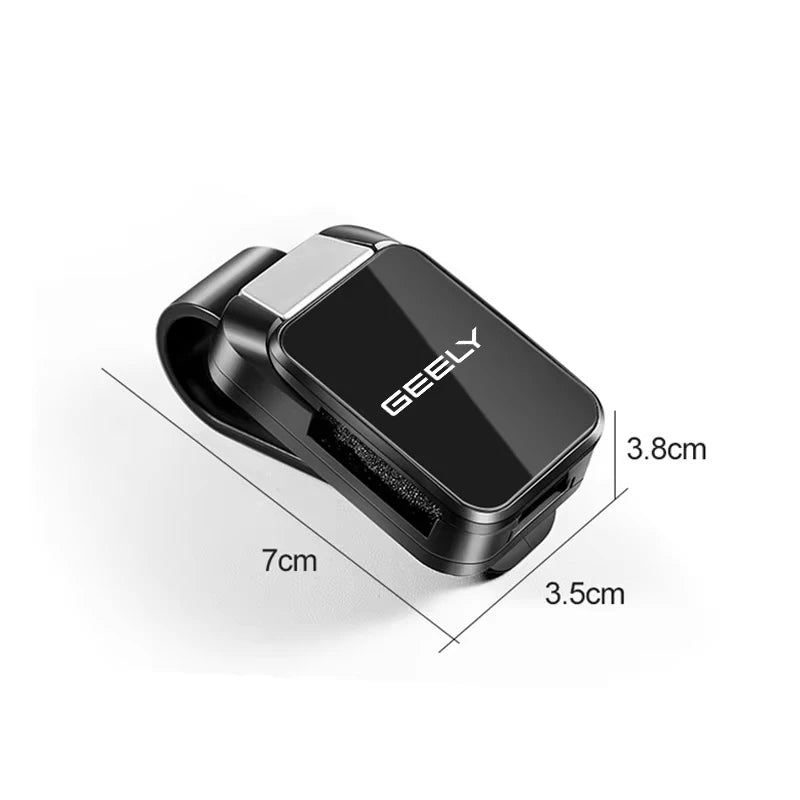 Car Sun Visor Glasses Clip ABS Glasses Storage Organizer For Geely Coolray Starray Emgrand Tugella EX5