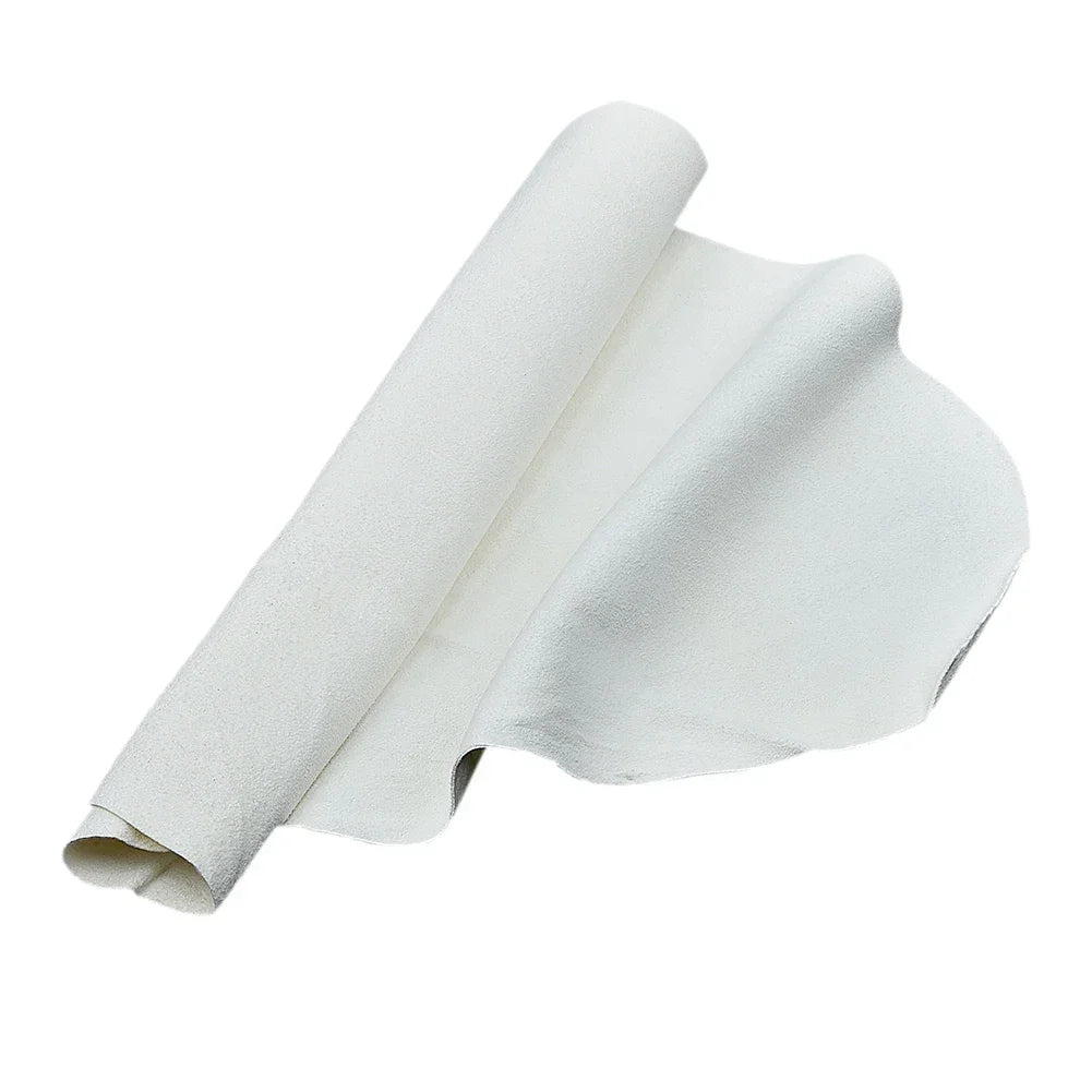 Drying Washing Cloth Towel Silverware 25 * 40cm Auto Car Cleaning Casement Chamois Leather Mirrors For Cleaning Paint Surfaces