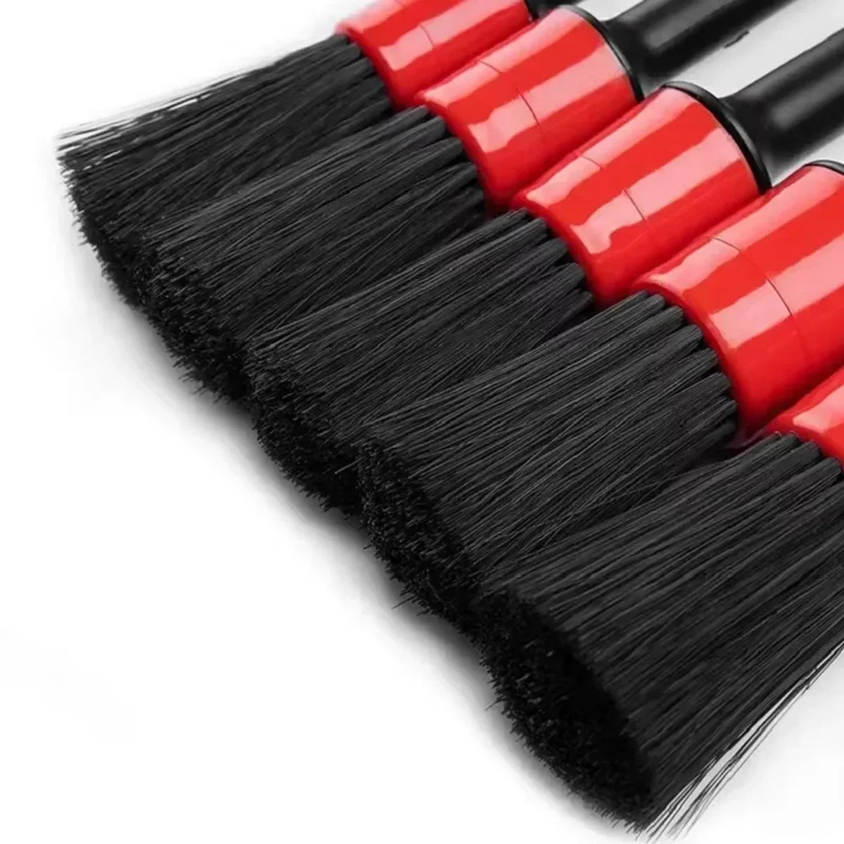 6pcs Cleaning Brush Set Multifunctional Detail Brush Air Conditioning Vent Cleaning Tool Car Interior Detail Cleaning Brush Set