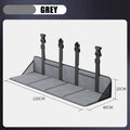 Car Rear Seat Extension Mattress Suv Skin-Friendly Flannel 4-Layer Non-Inflatable Travel Bed Universal for Traveling/Camping
