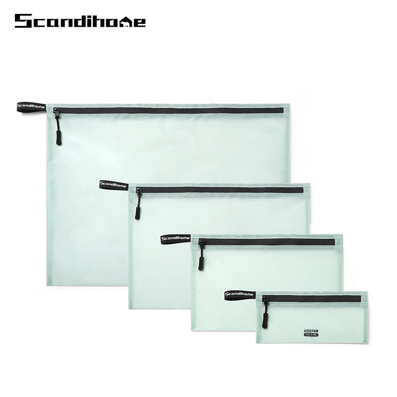 Waterproof Travel Storage Bags Set Lightweight Nylon Packing Cubes Pouch Luggage Organizer Clothes Toiletry Makeup Bag