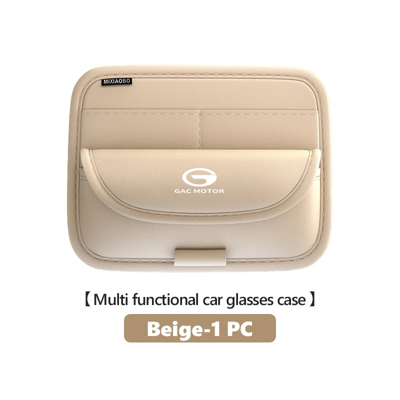 Car Sun Visor Glasses Case Sunshade Clamp Sunglasses Holder For GAC MOTOR Trumpchi GE3 2016-2020 GS3 GS4 GS5 GS8 GA4 GA6 GA8