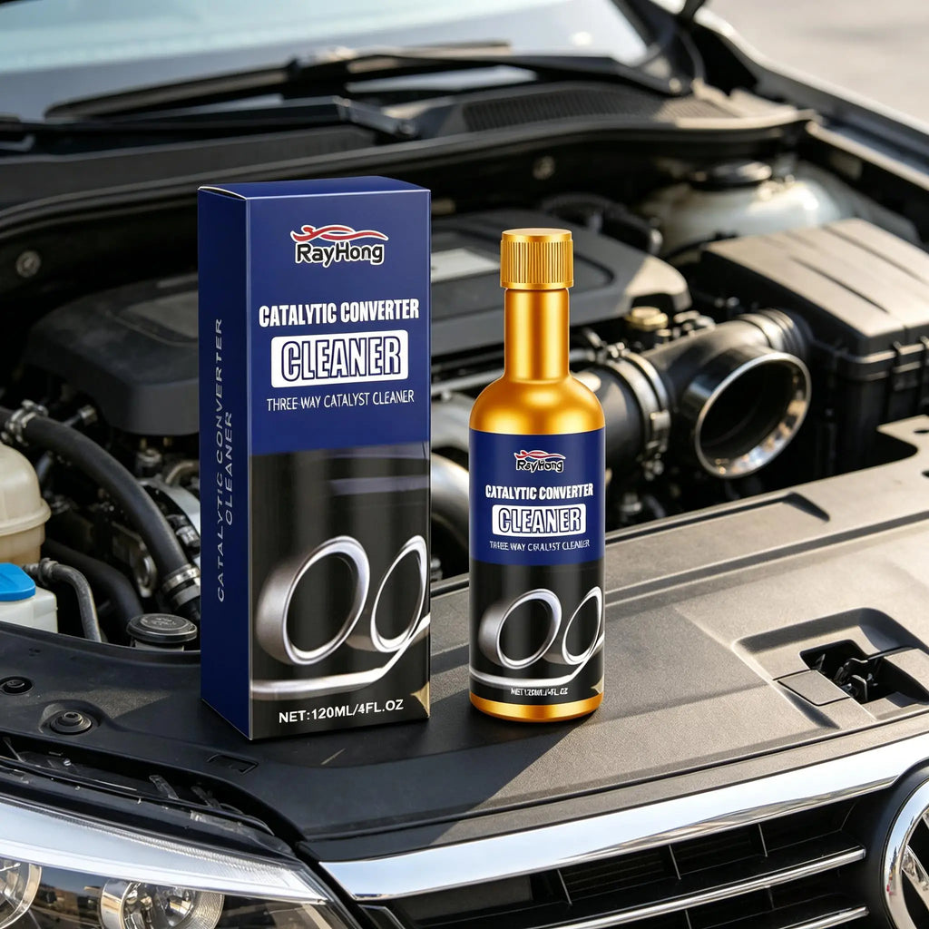 Car Catalytic Converter Cleaner Removes Deposits Improves Engine Performance Reduce Fuel Consumption Duct Carbon Removal Cleaner