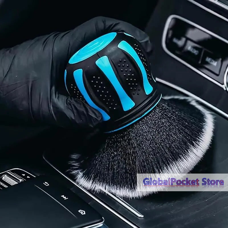 1pcs Small Multi-Purpose Detailing Brush Soft Bristles For Dusting Or Scrubbing Interior & Delicate Surfaces Car Cleaning Tools