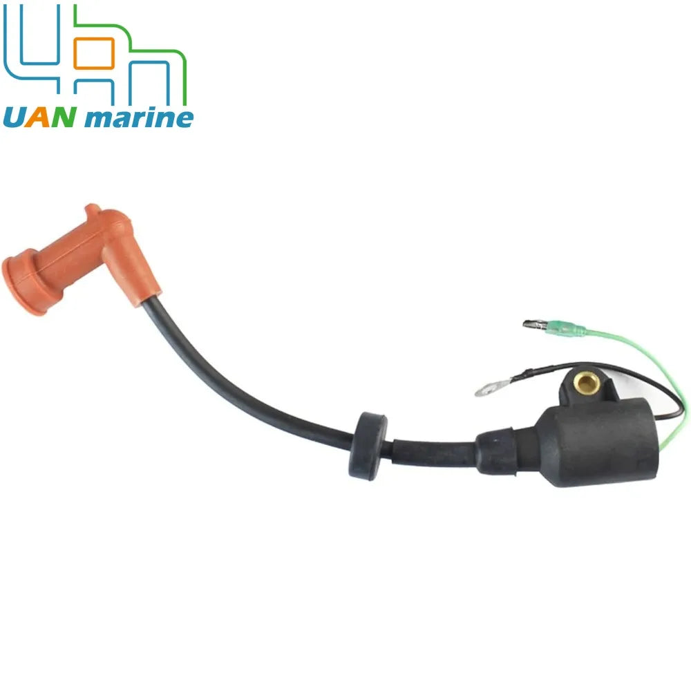 63V-85570-00 65E-85570-00 Ignition Coil For Yamaha 9.9HP 15HP 2-Stroke Outboard Engine Replaces Sierra Marine