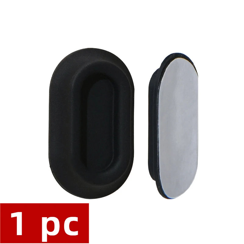 5pcs Magnetic Remote Control Holder Strong Self-Adhesive Wall Mount Bracket TV Conditioner Remotes Universal Household Organizer