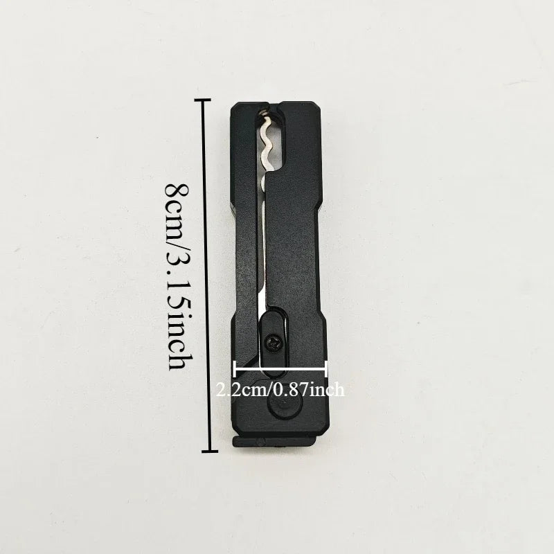 1Set For Grav Pick Multi-Tool Quick Flip Stainless Steel Outdoor Multi-Tool Outdoor Essential Tool Multi-Tool Lock Pick Tool